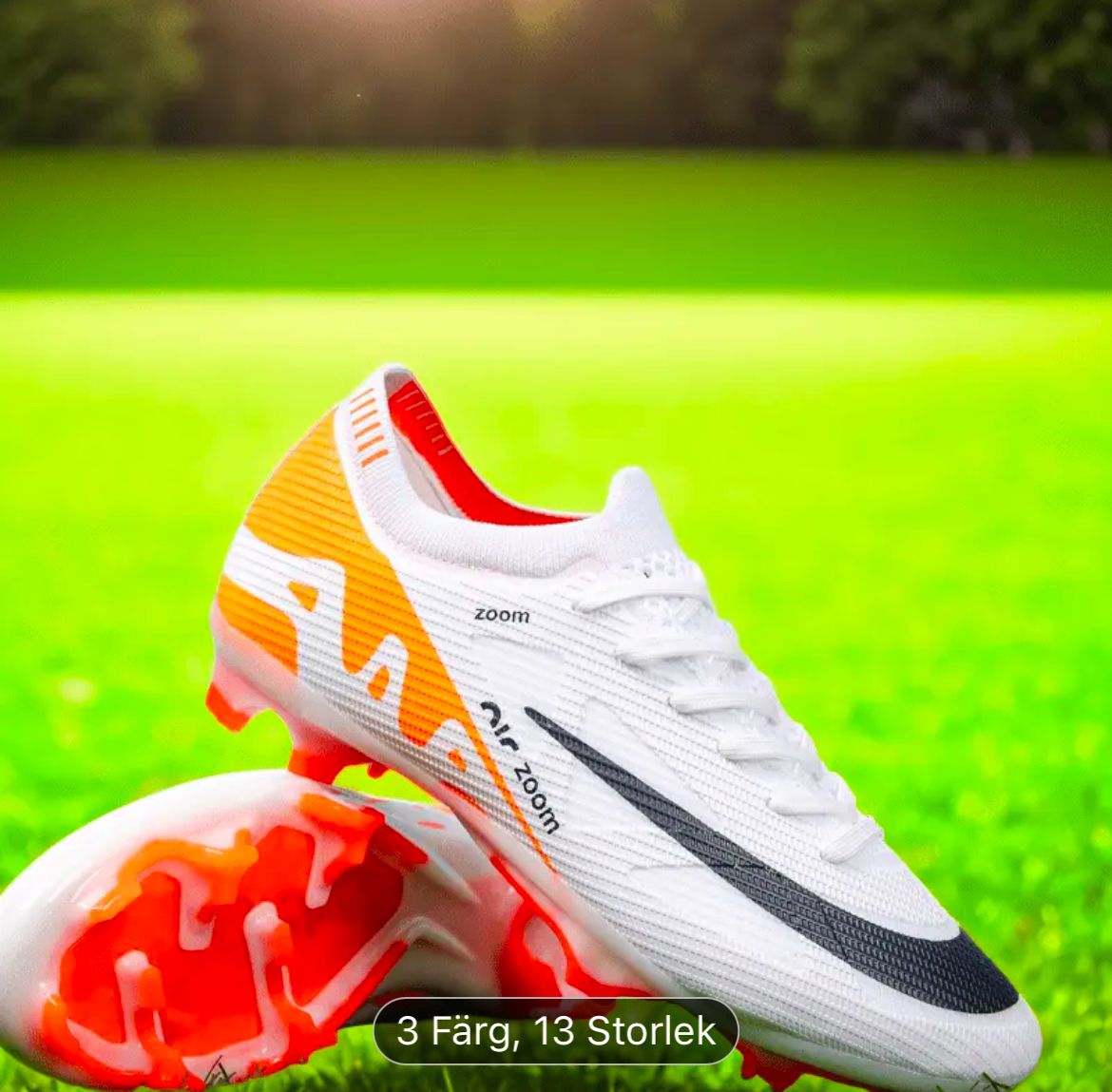 Zoom Speed Football Boots – 3 Colors, 6 Sizes